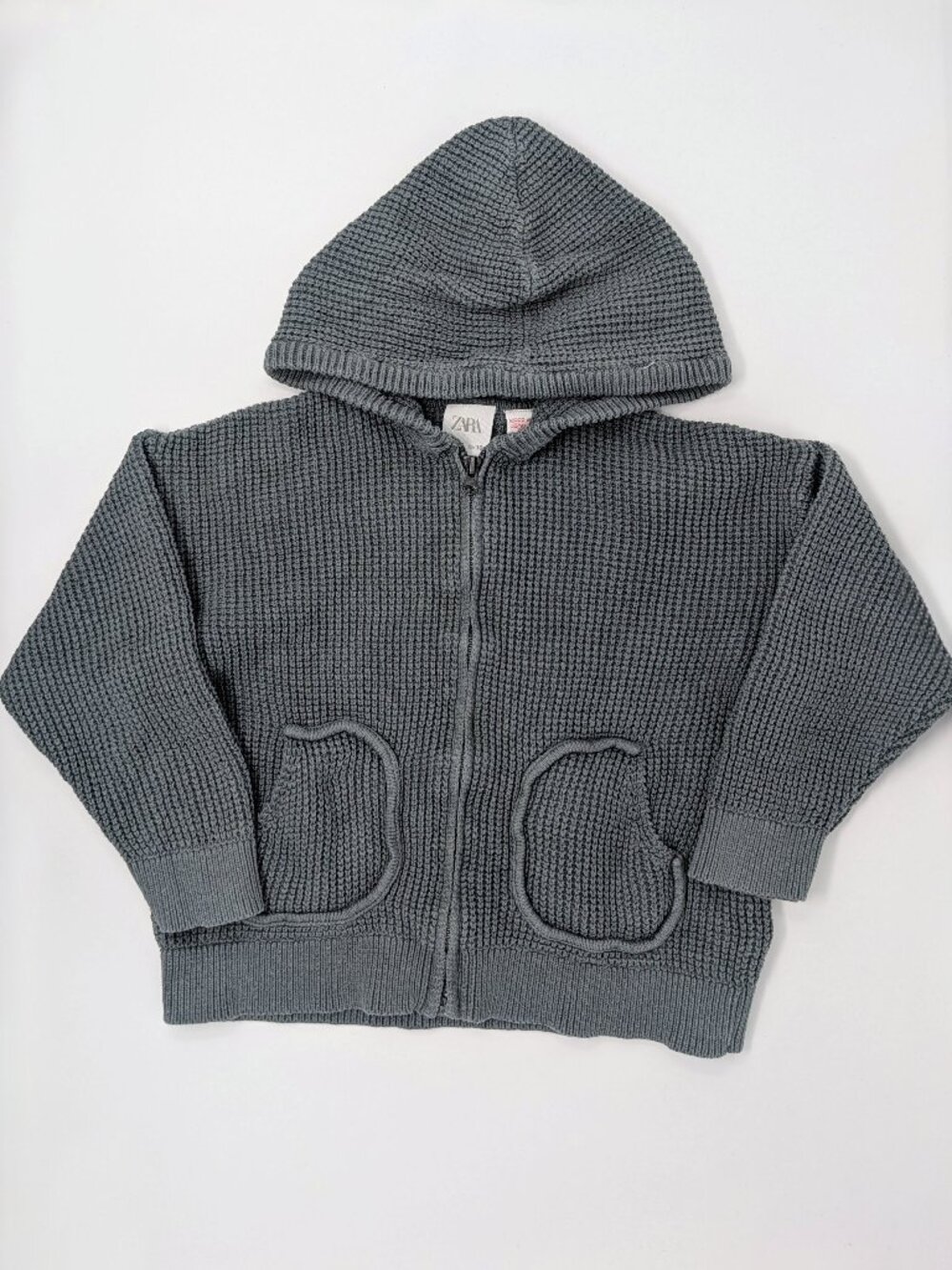 2/$15 💙 Zara Long Sleeve Knit Hoodie